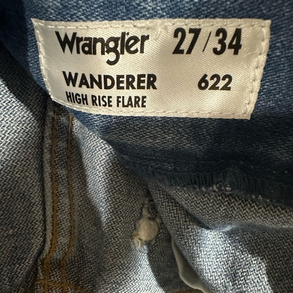 Free people X Wrangler flare jeans - Picture 7 of 7